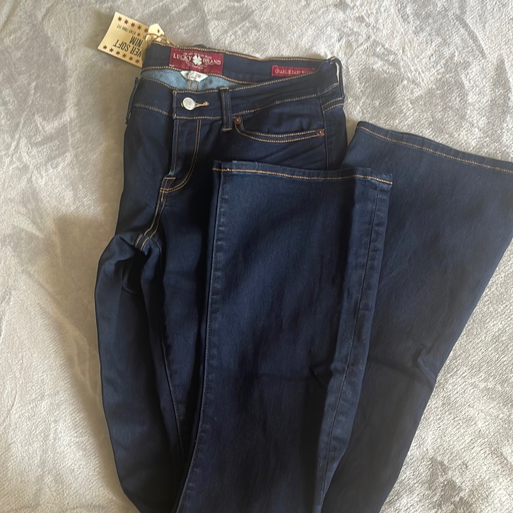Lucky brand LONG boot leg jeans